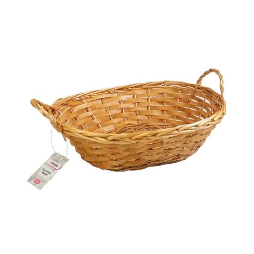 Casaliving Sml Oval Willow Basket - Honey