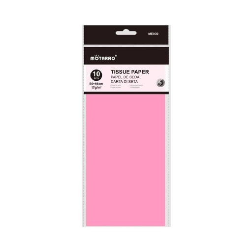 Casaliving Tissue Paper 50 × 66cm 10pcs Hot Pink