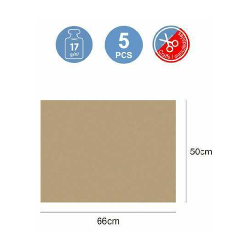 Casaliving Tissue Paper 50 × 66cm 5pcs Gold