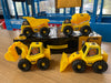 Casaliving Tonka Style Toys CAT Bulldozer Dump Truck Set