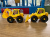 Casaliving Tonka Style Toys CAT Bulldozer Dump Truck Set
