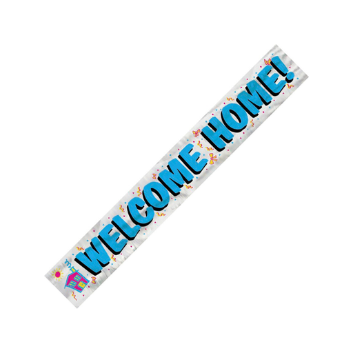 Casaliving Welcome Home Foil Banner 3.65m
