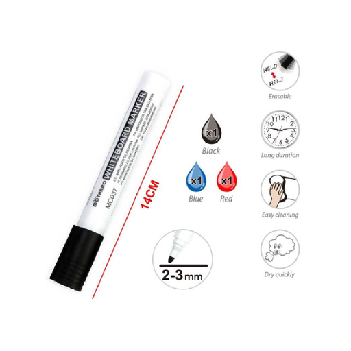 Casaliving Whiteboard Markers Assorted 3pcs
