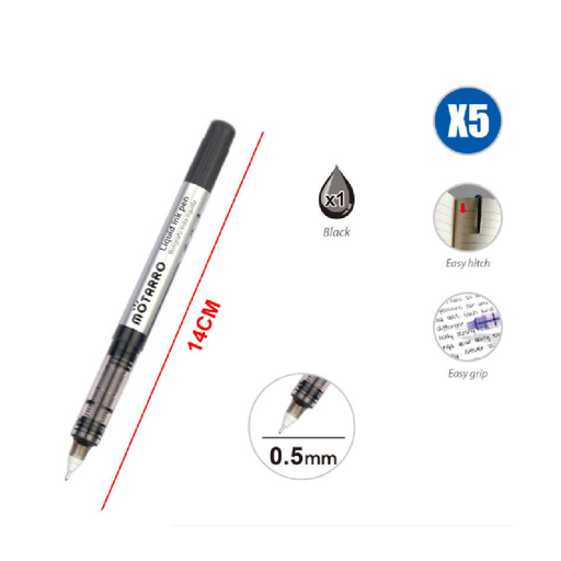 Casaliving X5 Liquid Ink Pen Black 0.5