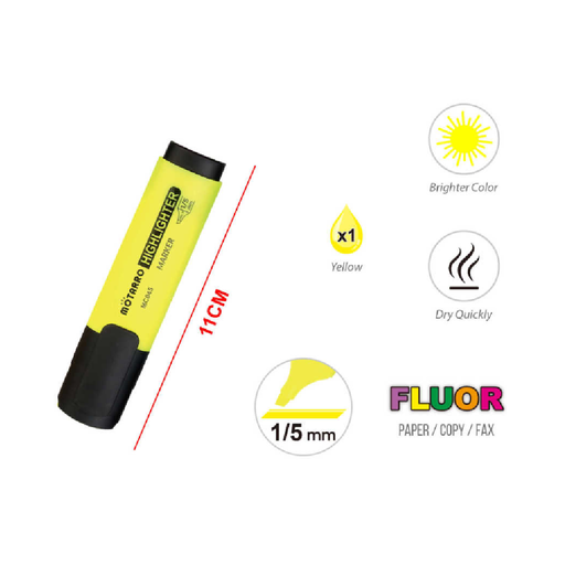 Casaliving Yellow Highlighter for School & Office