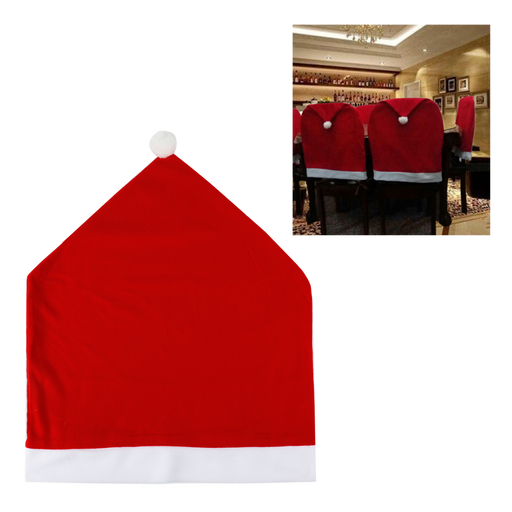 Chair Cover Santa 50x60cm PK2 | Christmas Decorations, Gifts, and Accessories by Casaliving