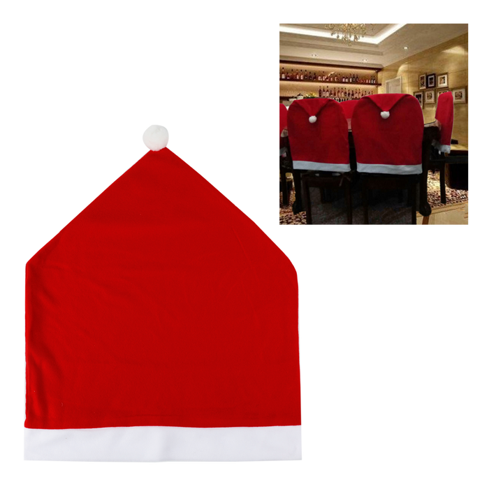 Chair Cover Santa 50x60cm PK2 | Christmas Decorations, Gifts, and Accessories by Casaliving