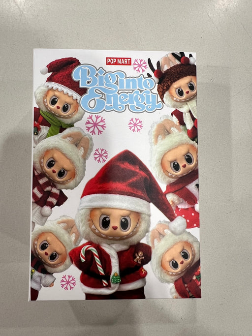 Christmas Lafufu Labubu collectible doll in red Santa outfit – limited edition holiday art toy