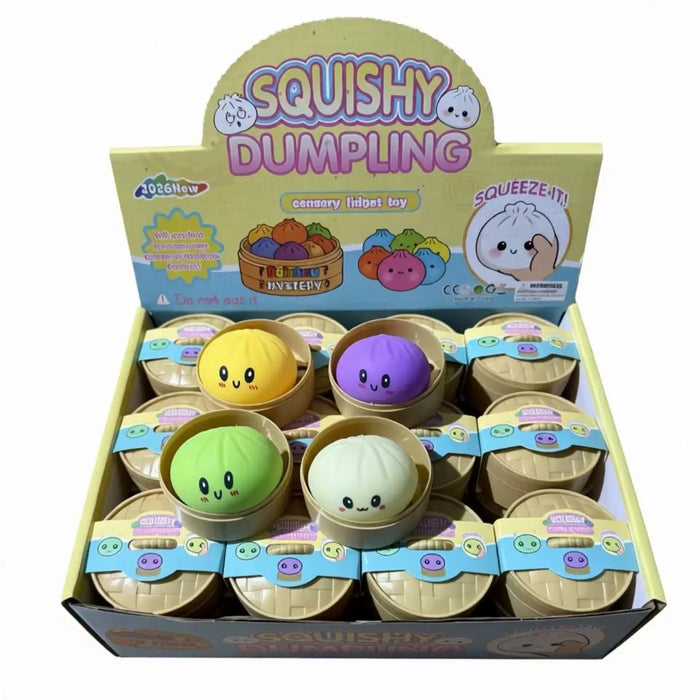 Cute slow rise dumpling squishy for kids