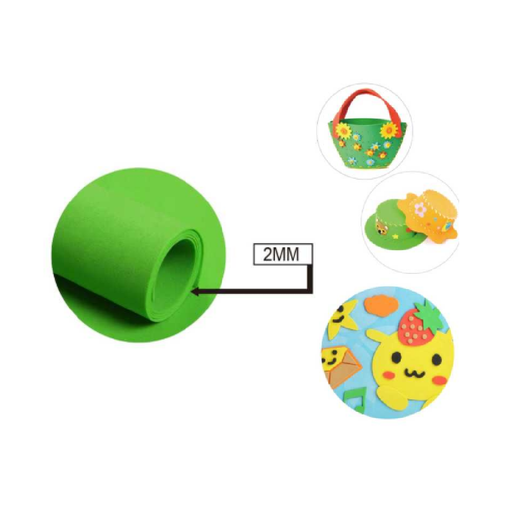 EVA Foam Sheet 40 × 60cm × 2Avocado Green