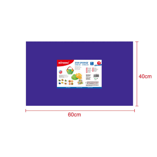 EVA Foam Sheet 40 × 60cm × 2Dark Blue
