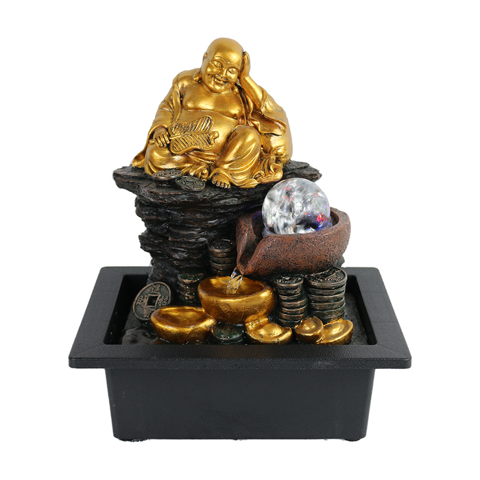 Gilt Laughing Buddha