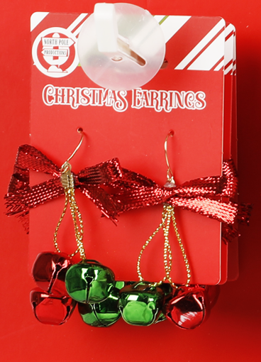 Earrings Pierced Jingle Bells | Christmas Decorations, Gifts, and Accessories by Casaliving