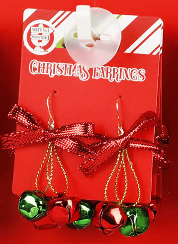 Earrings Pierced Jingle Bells | Christmas Decorations, Gifts, and Accessories by Casaliving