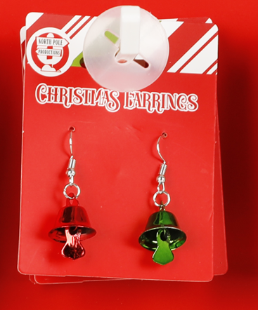 Earrings Pierced Jingle Bells | Christmas Decorations, Gifts, and Accessories by Casaliving