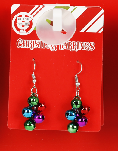 Earrings Pierced Jingle Bells | Christmas Decorations, Gifts, and Accessories by Casaliving