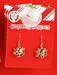 Earrings Pireced Bow or Star | Christmas Decorations, Gifts, and Accessories by Casaliving