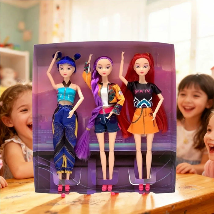 K-Pop Demon Hunter Kids Doll – Anime Style Action Figure Toy for Ages 5–12 | Birthday & Christmas Gift