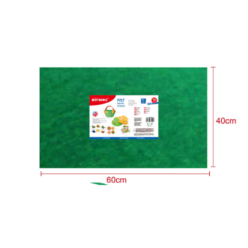 FeltBoard 40 × 60cm × 2 Dark Green