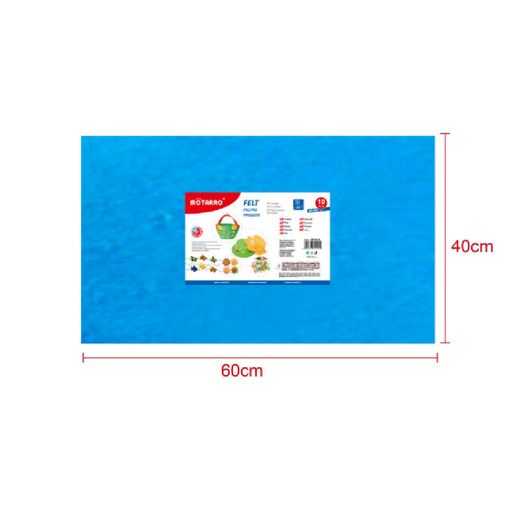 FeltBoard 40 × 60cm × 2 Ocean Blue