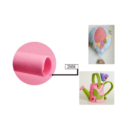 FeltBoard 40 × 60cm × 2 Pink