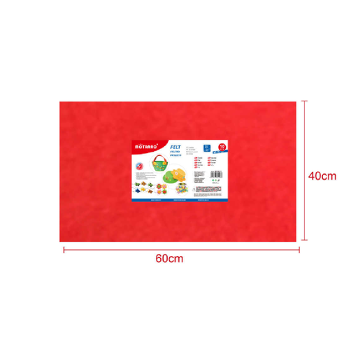 FeltBoard 40 × 60cm × 2 Red