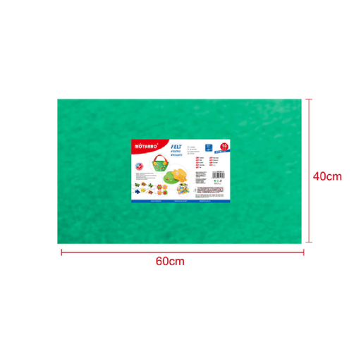 FeltBoard 40 × 60cm × 2 Tiffany Green