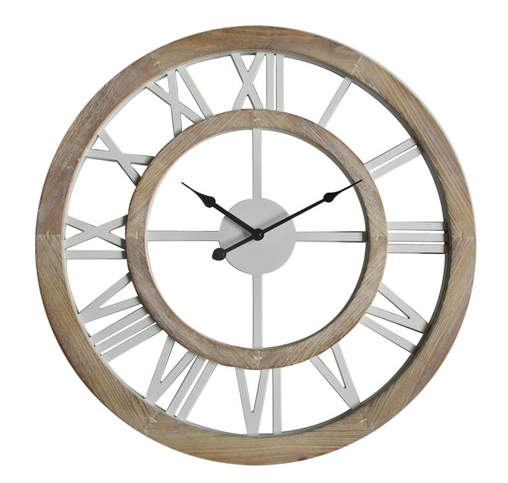   Frame Wall Clock with White Numbers | Clocks and Wall clocks by Casaliving&nbsp;