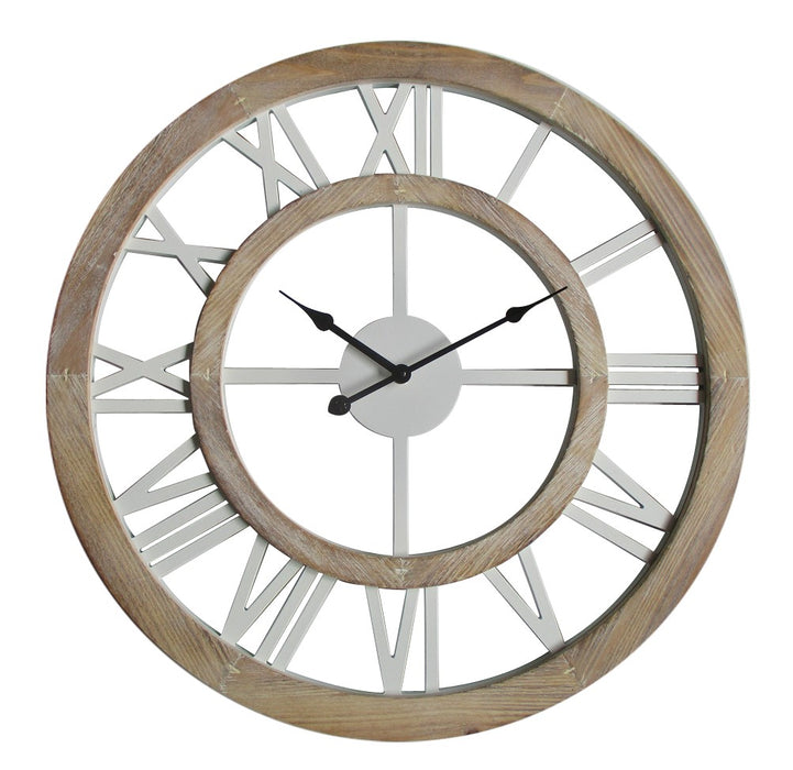   Frame Wall Clock with White Numbers | Clocks and Wall clocks by Casaliving&nbsp;