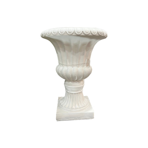 Garden URN-Traditional Style White 51 CM - Vases by Casa Living