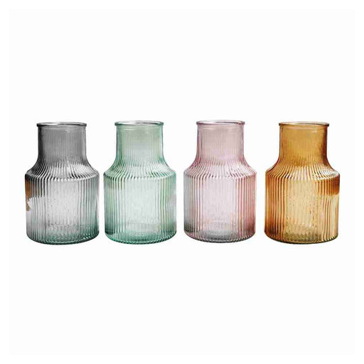 Glass Vase - 13x13x20 cm - Vases and Glass Vases by Casaliving