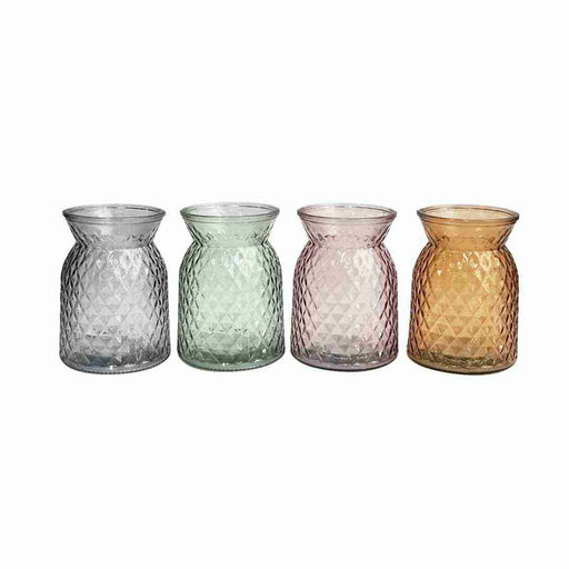 Glass Vase in Diamond Designs - Vases and Glass Vases by Casaliving