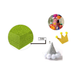 Glitter EVA Foam Sheet 40 × 60cm × 2Avocado Green