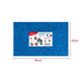Glitter EVA Foam Sheet 40 × 60cm × 2Ocean Blue