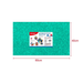 Glitter EVA Foam Sheet 40 × 60cm × 2Tiffany Green