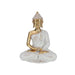 Gold/Grey Sitting Buddha - Buddha Statues by Casaliving&nbsp;