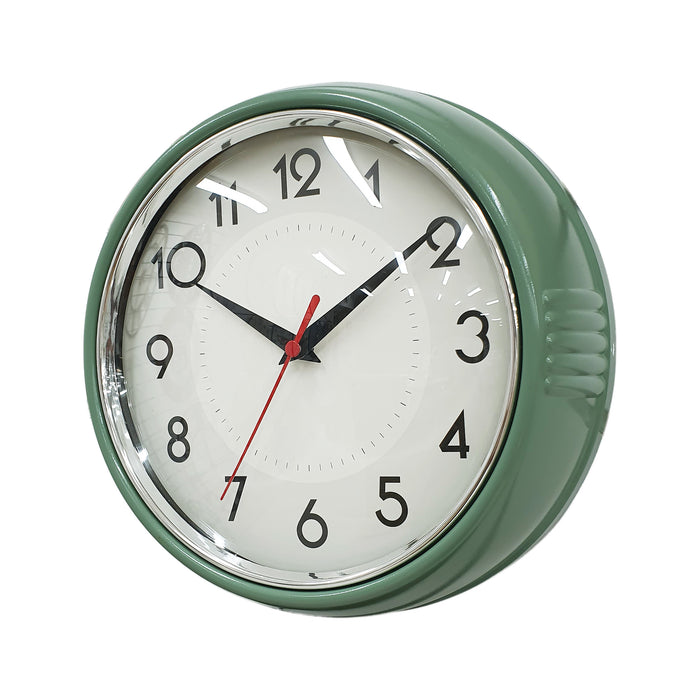 Green Plastic Wall Clock   | Clocks and Wall clocks by Casaliving&nbsp;