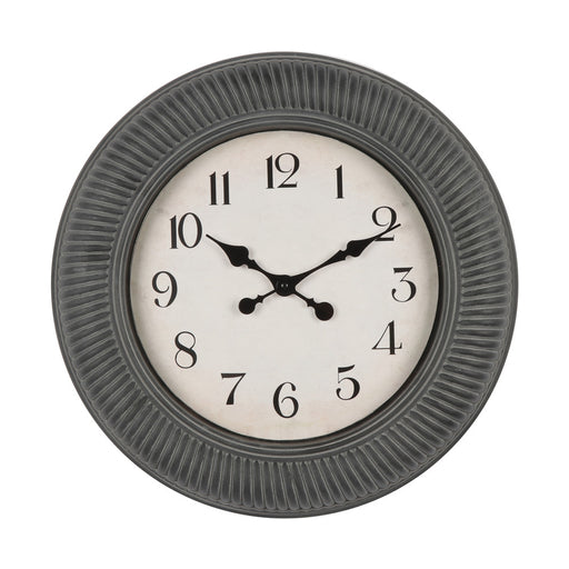 Grey Plastic Wall Clock  | Clocks and Wall clocks by Casaliving&nbsp;