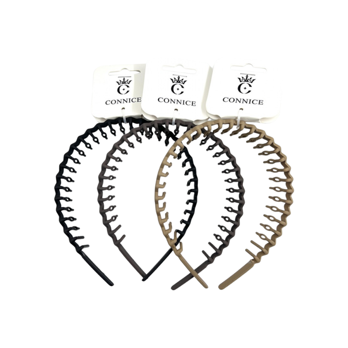 Flexible Comb Headband – Neutral Tones (1 Each)