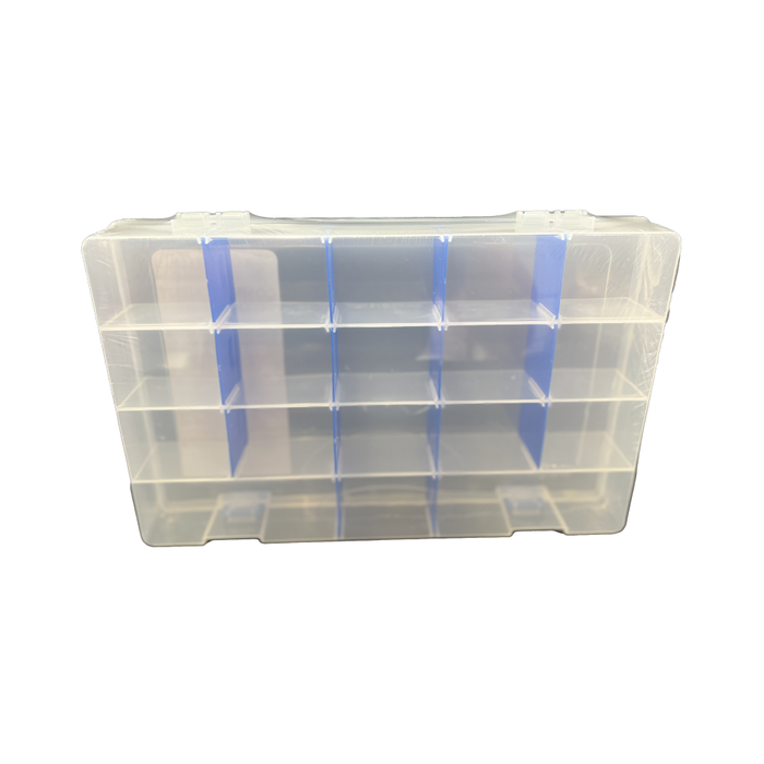 Adjustable Compartment Storage Box (5cm × 7cm Compartments)