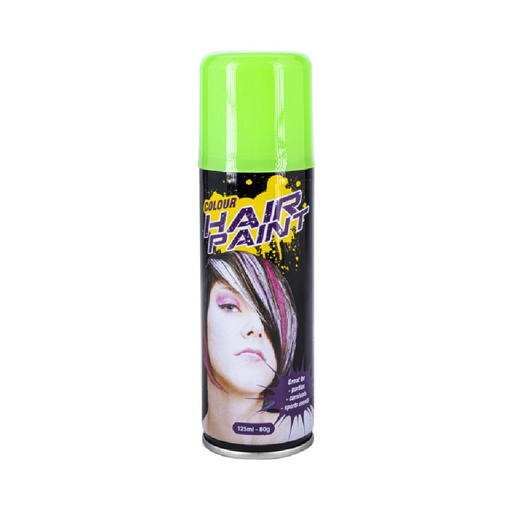 Hair Spray Colour Fluorescent 125ml Green