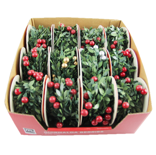 Holly Berry Garland Roll 2.7m | Christmas Decorations, Gifts, and Accessories by Casaliving