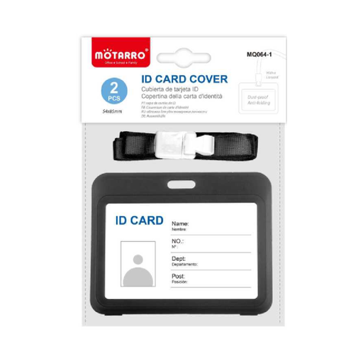ID Card Cover with Lanyard 85 × 54 Assorted