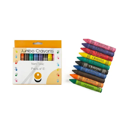 Jumbo Crayons/10 [72/12]