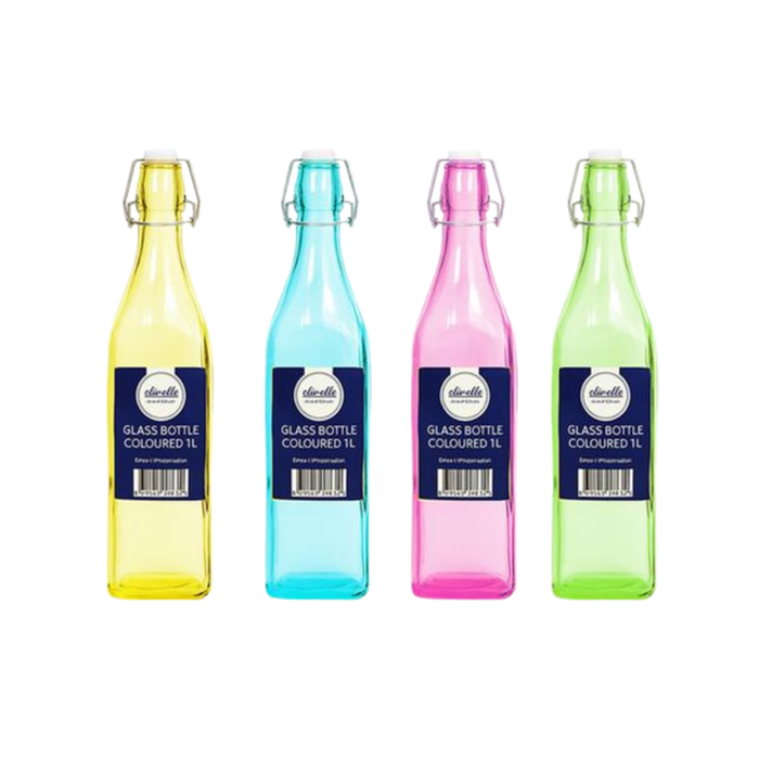 Glass Bottle Colored 1Ltr