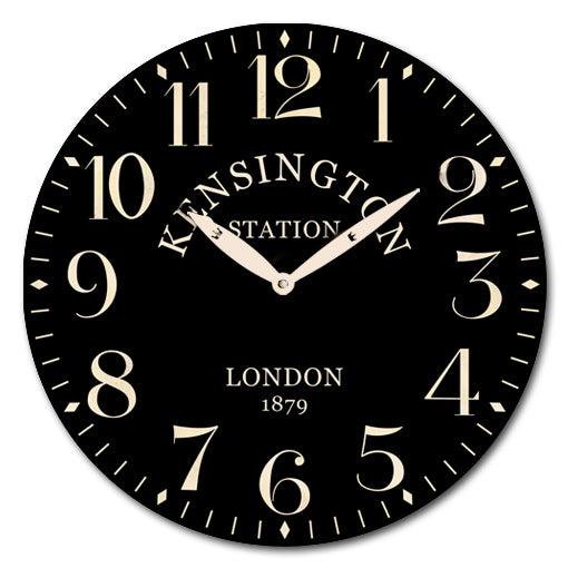 Kensington Station Clock | Clocks and Wall clocks by Casaliving&nbsp;