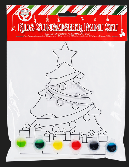 Kids Suncatcher Paint Set | Christmas Decorations, Gifts, and Accessories by Casaliving