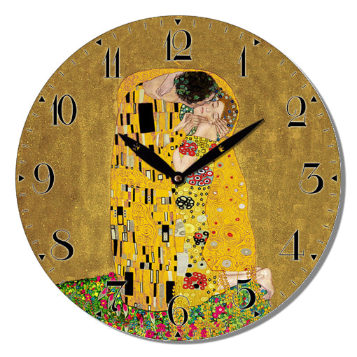 Kiss Wall Clock | Clocks and Wall clocks by Casaliving&nbsp;