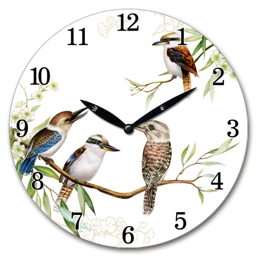 Kookaburra Wall Clock | Clocks and Wall clocks by Casaliving&nbsp;