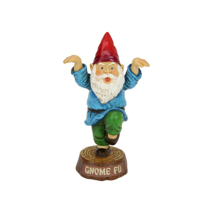 Kung Fu Gnome Figurine | Gnome and Bird Figurines by Casaliving&nbsp;